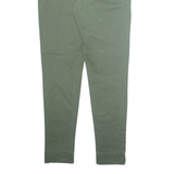 TOMMY HILFIGER Chino Womens Trousers Green Regular Tapered W32 L32