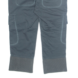 TOMMY HILFIGER Workwear 3/4 Womens Trousers Blue Regular Straight W34 L22