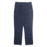 DICKIES Chino Mens Trousers Blue Regular Straight W36 L32