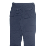 DICKIES Chino Mens Trousers Blue Regular Straight W36 L32