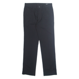 ADIDAS Chino Mens Trousers Black Regular Straight W30 L32