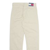 TOMMY HILFIGER Mens Trousers Beige Regular Straight W31 L31