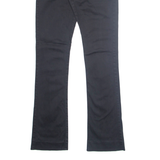 CALVIN KLEIN JEANS Chino Womens Trousers Black Slim Bootcut W36 L26