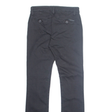 CALVIN KLEIN JEANS Chino Womens Trousers Black Slim Bootcut W36 L26