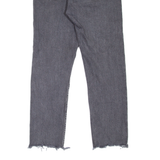 LEVI'S 501 Jeans Womens Grey Regular Straight W28 L28