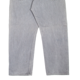 LEVI'S 501XX Jeans Mens Grey Regular Straight W39 L27