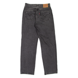 LEVI'S 501 BIG E Jeans Womens Grey Regular Straight Stone Wash W26 L30