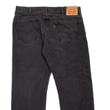 LEVI'S 505 Jeans Mens Grey Regular Straight W36 L30