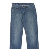 LEVI'S 514 Jeans Mens Blue Slim Straight Stone Wash W29 L32