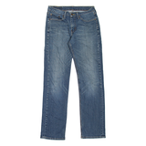 LEVI'S 514 Jeans Mens Blue Slim Straight Stone Wash W29 L32