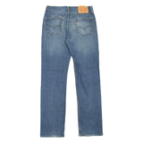 LEVI'S 514 Jeans Mens Blue Slim Straight Stone Wash W29 L32