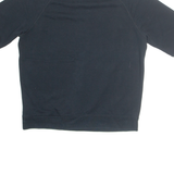 NIKE Short Sleeve Mens Sweatshirt Black Crew Neck M