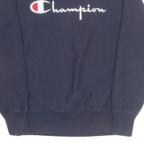 CHAMPION REVERSE WEAVE Mens Sweatshirt Blue Crew Neck M