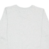 TOMMY HILFIGER Cropped Womens Sweatshirt Grey Crew Neck M