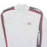 UMBRO Mens Sweatshirt Grey High Neck XS