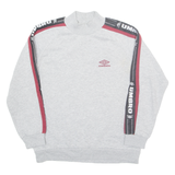 UMBRO Mens Sweatshirt Grey High Neck XS