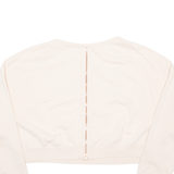 NIKE Cropped Womens Sweatshirt Pink L