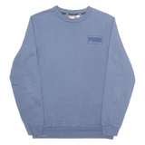 PUMA Mens Sweatshirt Blue Crew Neck S