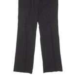 HUGO Hemi Womens Trousers Black Slim Straight Wool W32 L33