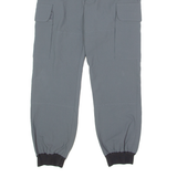 LB LEBLON Outdoor Cuffed Cargo Mens Trousers Grey Regular Tapered W31 L27
