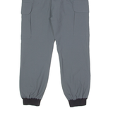 LB LEBLON Outdoor Cuffed Cargo Mens Trousers Grey Regular Tapered W31 L27