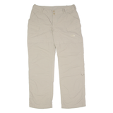 THE NORTH FACE Outdoor 2 in 1 Womens Trousers Beige Regular Straight Nylon W24 L30