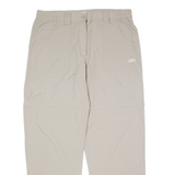 MAMMUT Outdoor 2 in 1 Womens Trousers Grey Regular Straight W36 L30