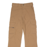 BELTUS Cargo Womens Trousers Brown Regular Straight W28 L29