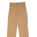 BELTUS Cargo Womens Trousers Brown Regular Wide-Leg W30 L33
