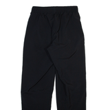 ADIDAS Prime Green Mesh Lined Mens Track Pants Black Tapered S W26 L30