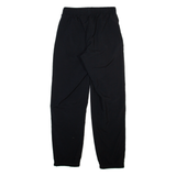 ADIDAS Prime Green Mesh Lined Mens Track Pants Black Tapered S W26 L30