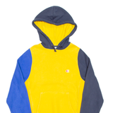 CHAMPION REVERSE WEAVE Mens Yellow Hoodie S