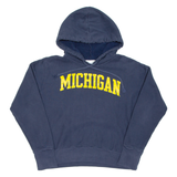 CHAMPION REVERSE WEAVE Michigan Womens Blue Hoodie USA M