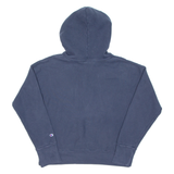 CHAMPION REVERSE WEAVE Michigan Womens Blue Hoodie USA M