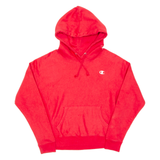 CHAMPION REVERSE WEAVE Womens Red Hoodie M
