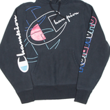 CHAMPION REVERSE WEAVE Mens Black Hoodie S