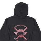 CHAMPION REVERSE WEAVE Mens Black Hoodie M