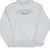 CHAMPION Boothbay Harbor Mens Grey Hoodie USA M