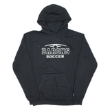 CHAMPION Mens Black Hoodie USA M