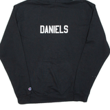 CHAMPION Mens Black Hoodie USA M