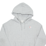 CHAMPION REVERSE WEAVE Womens Grey Hoodie L