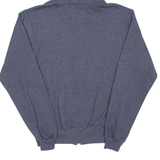 CHAMPION Mens Blue Hoodie Full Zip S