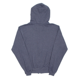 CHAMPION Mens Blue Hoodie Full Zip S