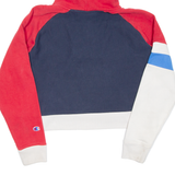 CHAMPION REVERSE WEAVE Cropped Womens Red Hoodie L