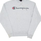 CHAMPION Mens Grey Hoodie S