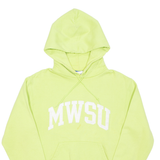 CHAMPION Mens Green Hoodie USA S