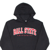 CHAMPION Mens Black Hoodie S