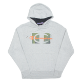 CHAMPION Mens Grey Hoodie M