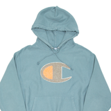 CHAMPION REVERSE WEAVE Womens Blue Hoodie M