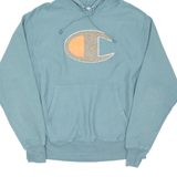 CHAMPION REVERSE WEAVE Womens Blue Hoodie M